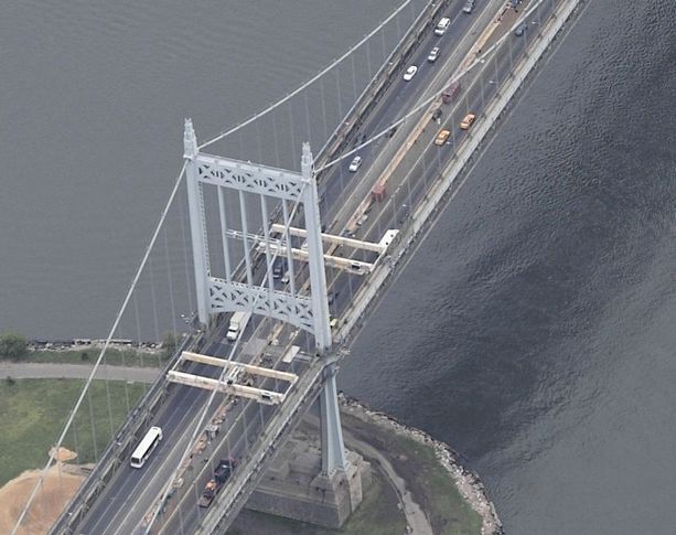 Harlem River Bridges - Triborough Bridge: randal and ward island - triborough bridge -5